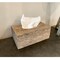 Rustic Farmhouse Reclaimed Wood Decorative 9" x 5.25" Rectangular Tissue Box Cover